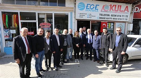 Büyükşehir adayı Özdağdan gazetemize ziyaret GÜNCEL KULA HABER